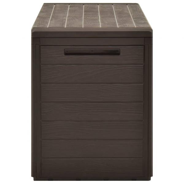 Gartenbox Braun 116x44x55 cm