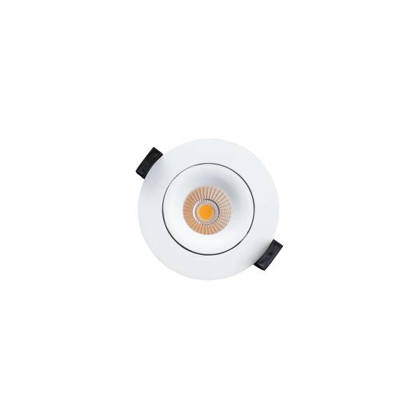 ARDEBO.de The Light Group SLC1196 OnePro-Downlight, 12W, 1160lm, 4000K, IP44, weiß