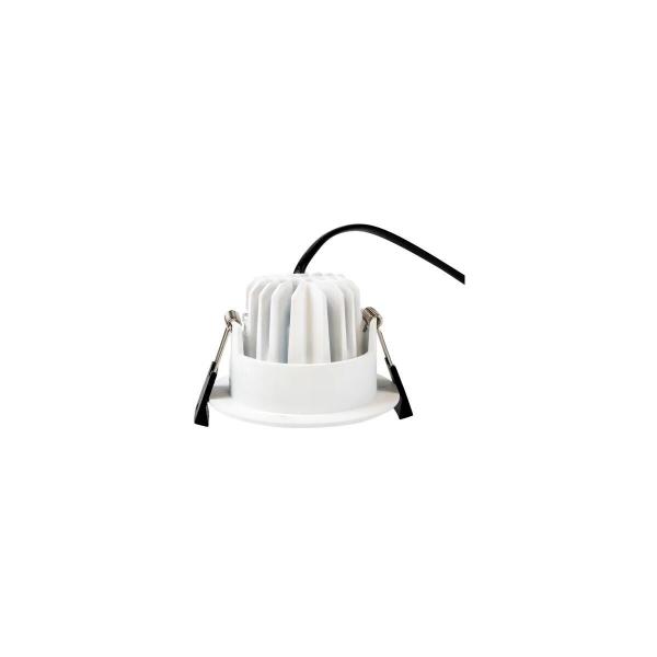 The Light Group SLC1196 OnePro-Downlight, 12W, 1160lm, 4000K, IP44, weiß