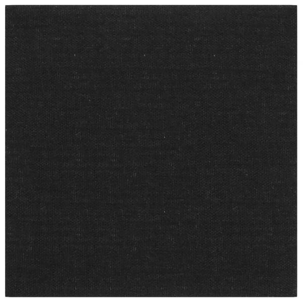 Wandpaneele 12 Stk. Schwarz 30x30 cm Stoff 1,08 m²