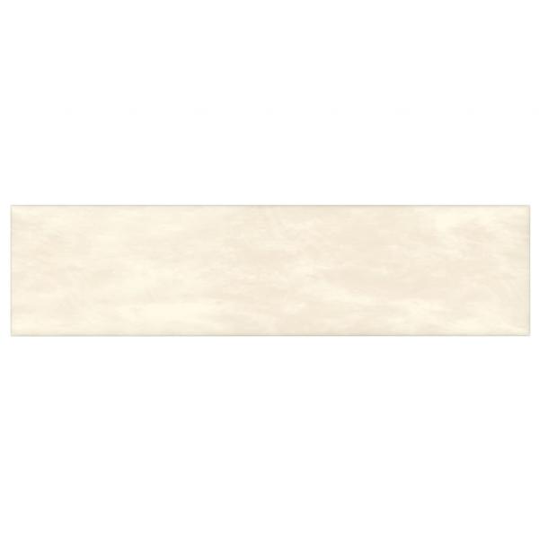 Wandpaneele 12 Stk. Creme 60x15 cm Samt 1,08 m²