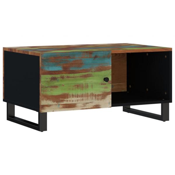 Couchtisch 80x50x40 cm Altholz Massiv & Holzwerkstoff