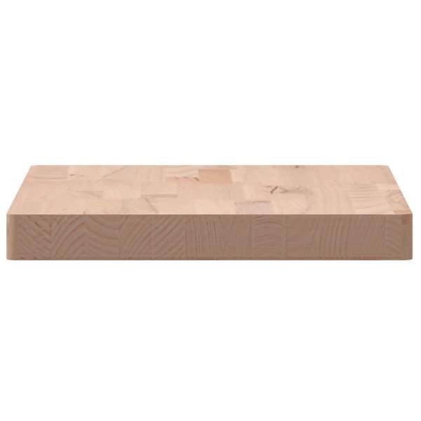 Schneidebrett 50x35x4 cm Massivholz Buche