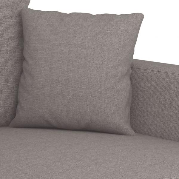 3-Sitzer-Sofa Taupe 180 cm Stoff