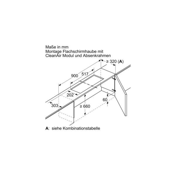 Neff Z51ITD1X1 Long Life Umluftset, extern