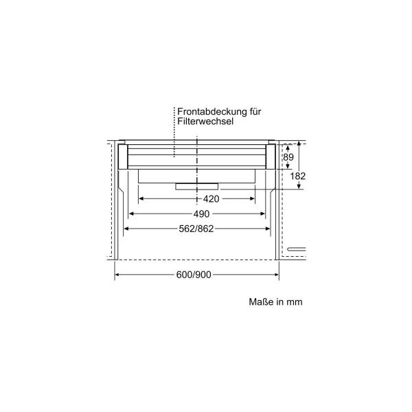 Neff Z51ITD1X1 Long Life Umluftset, extern