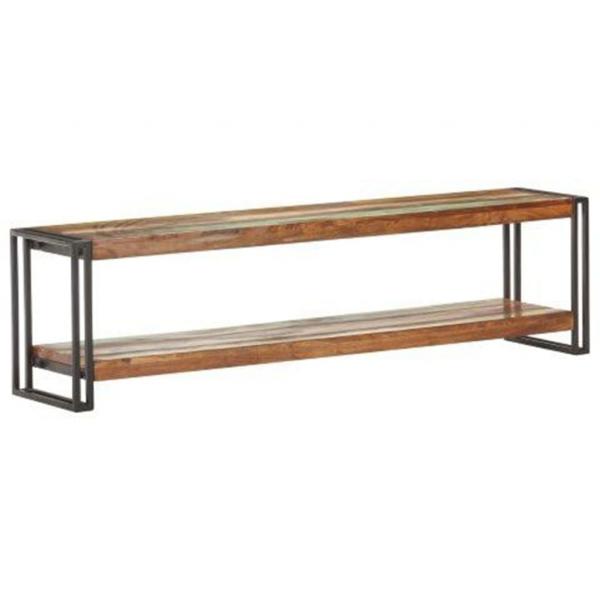 TV-Schrank 150x30x40 cm Recyceltes Massivholz