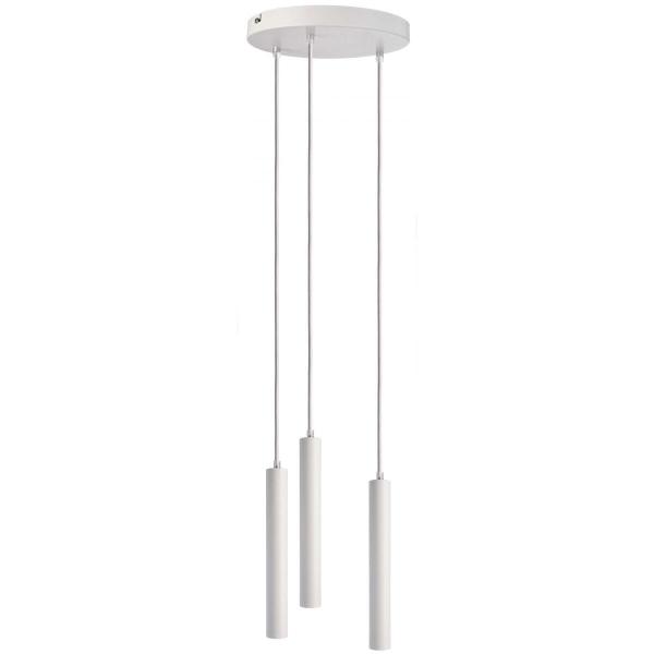 ARDEBO.de DEKO-LIGHT Slim Pendelleuchte, 15 W, 3000 K, 200-240 V/AC, 50 / 60 Hz, weiß (342218)