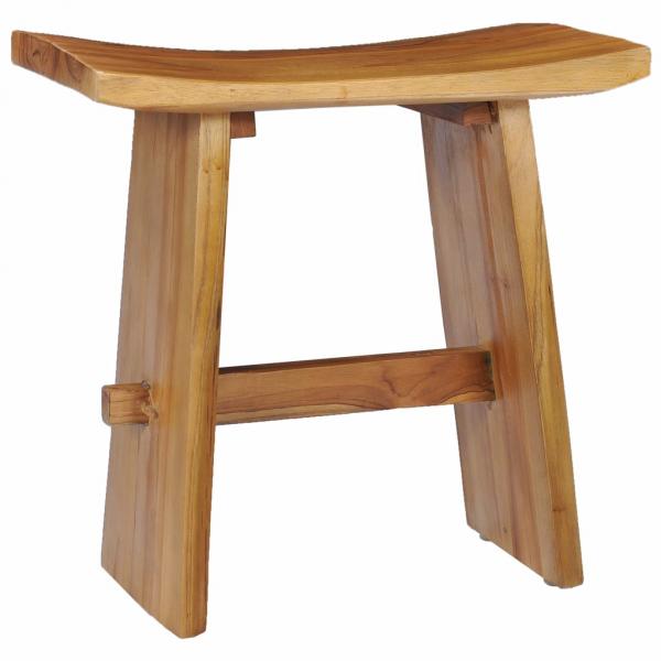 ARDEBO.de - Hocker Massivholz Teak