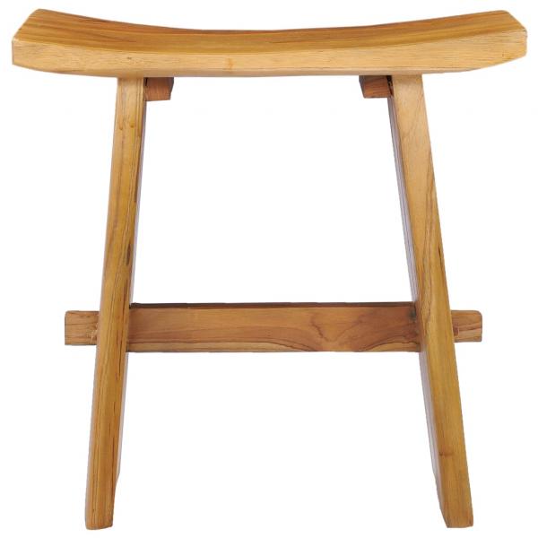 Hocker Massivholz Teak