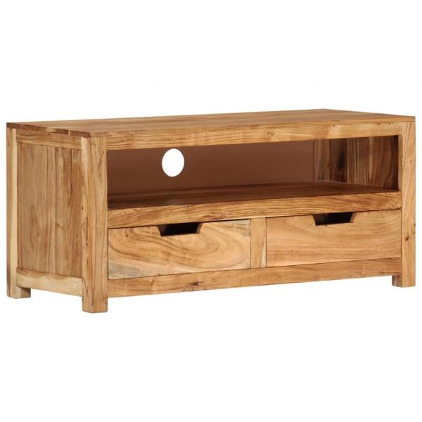 TV-Schrank 88x35x40 cm Massivholz Akazie