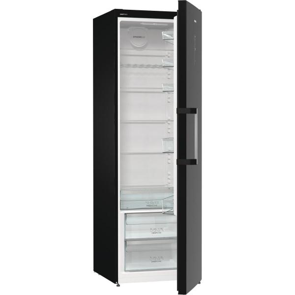 Gorenje R619DABK6 Standkühlschrank, 59,5cm breit, 398L, AdapTech, DynamicAir, FreshZone, schwarz