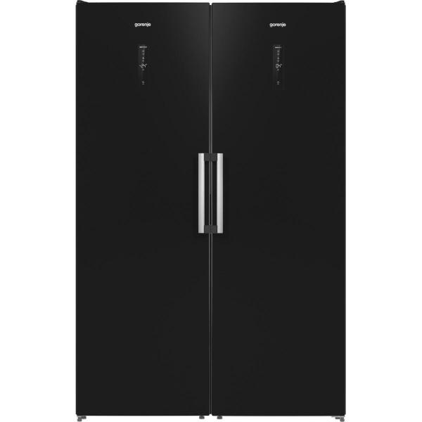 Gorenje R619DABK6 Standkühlschrank, 59,5cm breit, 398L, AdapTech, DynamicAir, FreshZone, schwarz