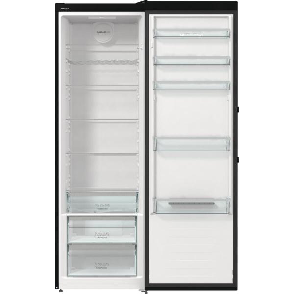 Gorenje R619DABK6 Standkühlschrank, 59,5cm breit, 398L, AdapTech, DynamicAir, FreshZone, schwarz