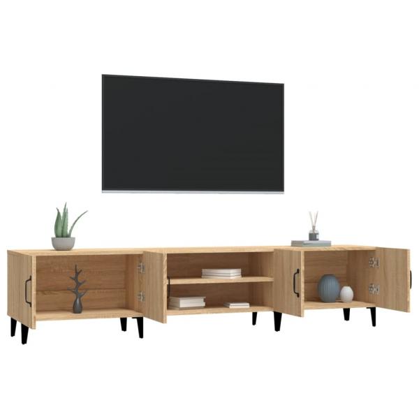 TV-Schrank Sonoma-Eiche 180x31,5x40 cm Holzwerkstoff