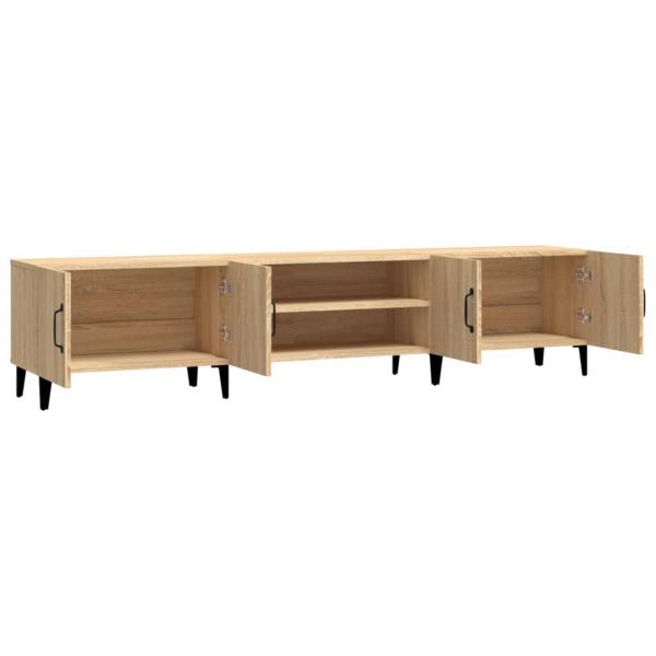 TV-Schrank Sonoma-Eiche 180x31,5x40 cm Holzwerkstoff