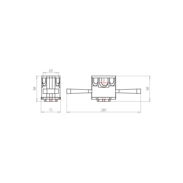 Kaiser Prefix Betonbaudose Wandauslassdose, Ø 35 mm, grün (1211-02)