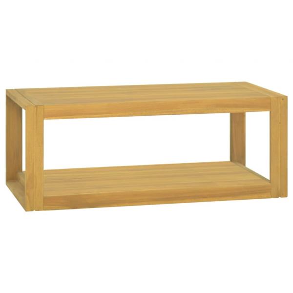 ARDEBO.de - Wand-Badregal 90x45x35 cm Massivholz Teak