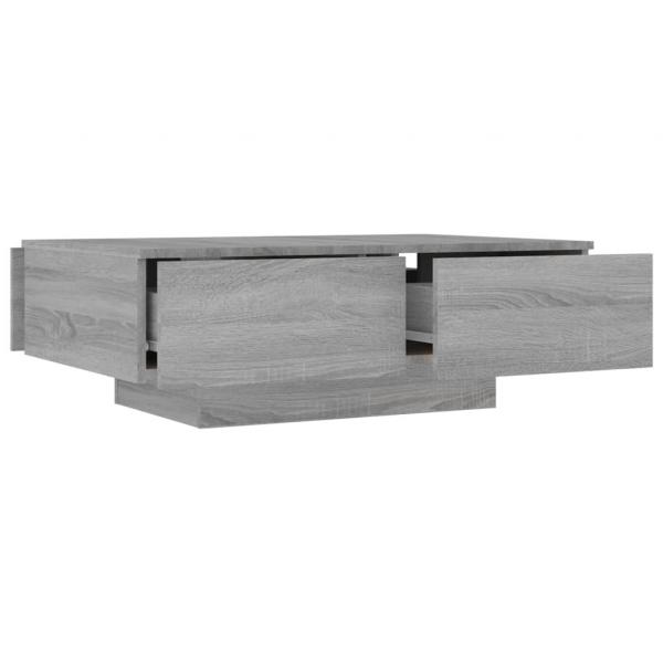 Couchtisch Grau Sonoma 90x60x31 cm Holzwerkstoff