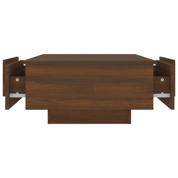 Couchtisch Braun Eichen-Optik 90x60x31 cm Holzwerkstoff