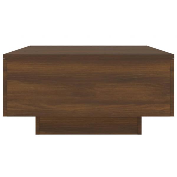 Couchtisch Braun Eichen-Optik 90x60x31 cm Holzwerkstoff