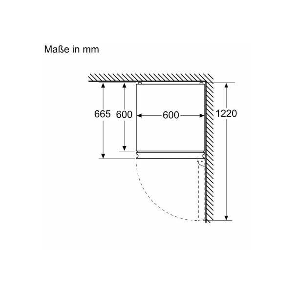 Siemens KG39NXXCF iQ300 Stand Kühl-Gefrierkombination, 60 cm breit, 363 L, ecoMode, Touch-Bedienung, noFrost, BlackSteel