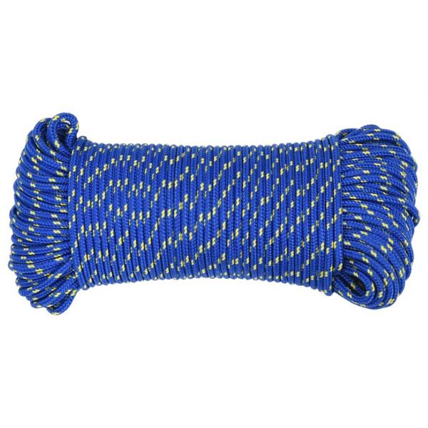 Bootsseil Blau 4 mm 250 m Polypropylen