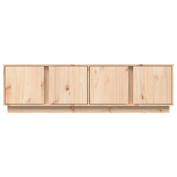 TV-Schrank 140x40x40 cm Massivholz Kiefer