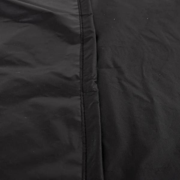 Abdeckung für Doppel-Hängesessel Schwarz Ø 230x200 cm Oxford