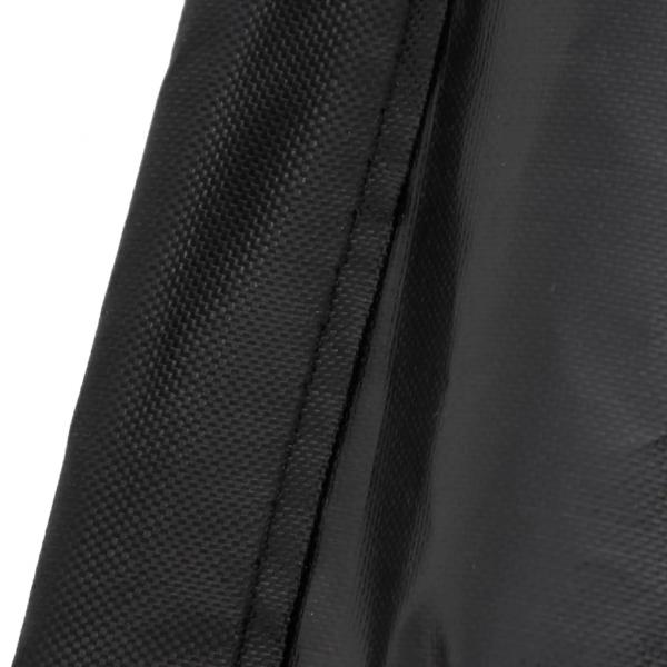 Motorrad-Abdeckung Schwarz 265x105x125 cm 210D Oxford