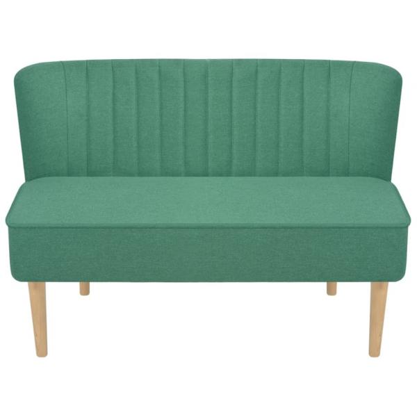 Sofa Stoff 117 x 55,5 x 77 cm Grün