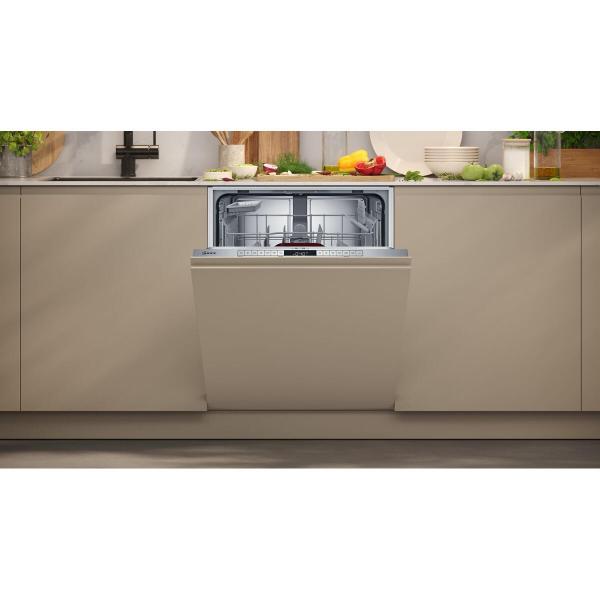 Neff S255HTX00E N 50 XXL Vollintegrierter Geschirrspüler, 60 cm breit, 13 Maßgedecke, InfoLight, Chef 70°C, AquaStop