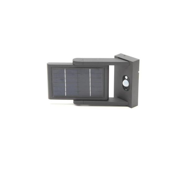 DEKO-LIGHT Solaraufbauleuchte, Solar Premium I Motion, 1,6 W, 3200 K, Grau, Spannungskonstant, 3.7 V/DC, grau (731116)