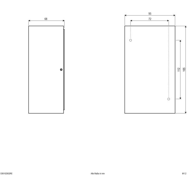 EVN LED Außenwandleuchte, 2-flammig (up+down), 2x5W, IP65, 3000K, anthrazit (C65152502RE)