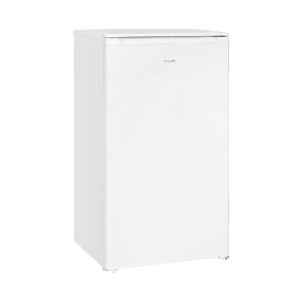 Exquisit KS116-V-041E Standkühlschrank, 48 cm breit, 88L, Gemüseschublade, Temperatureinstellung, weiß (PV)