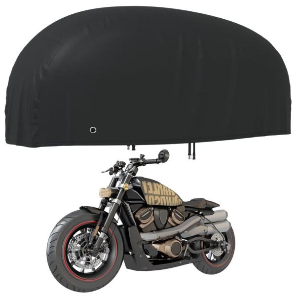 Motorrad-Abdeckungen 2 Stk. 265x105x125 cm 210D Oxford-Gewebe