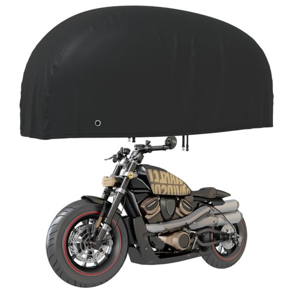 Motorrad-Abdeckungen 2 Stk. 220x95x110 cm 210D Oxford-Gewebe