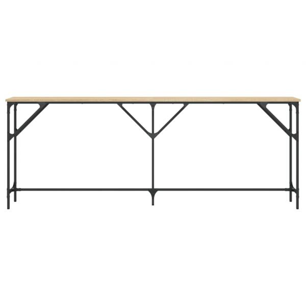 Konsolentisch Sonoma-Eiche 200x29x75 cm Holzwerkstoff