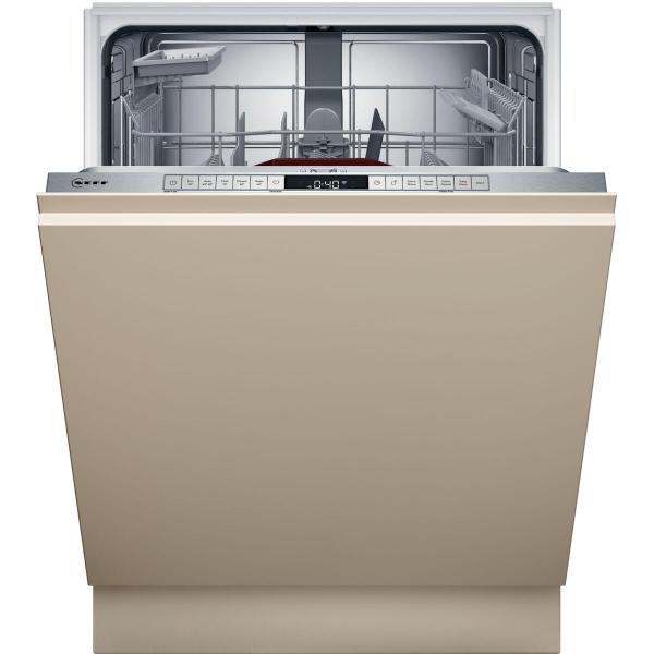 ARDEBO.de Neff S157YAX03E N 70 XXL Vollintegrierter Geschirrspüler, 60 cm breit, 13 Maßgedecke, TimeLight, Zeolith, AquaStop