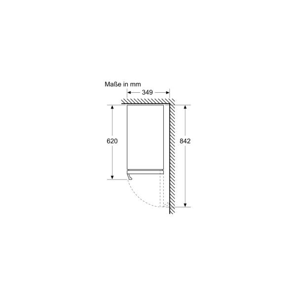 Siemens KU20WVHF0 IQ500 Weinlagerschrank, 30cm breit, 21 Standartweinflaschen, Glastür mit UV Schutz, Beleuchtung, Temperatur regelbar, Flaschenborde aus Eiche, schwarz