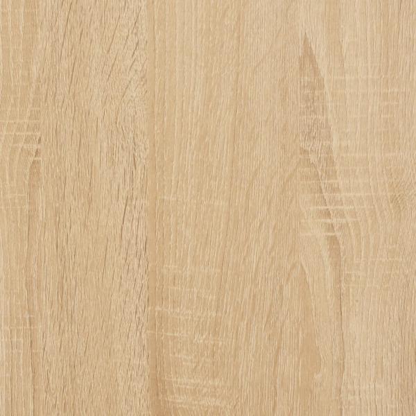 Schreibtisch Sonoma-Eiche 141x141x75 cm Holzwerkstoff