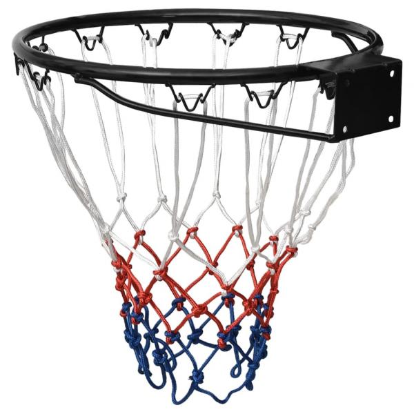 Basketballring Schwarz 39 cm Stahl