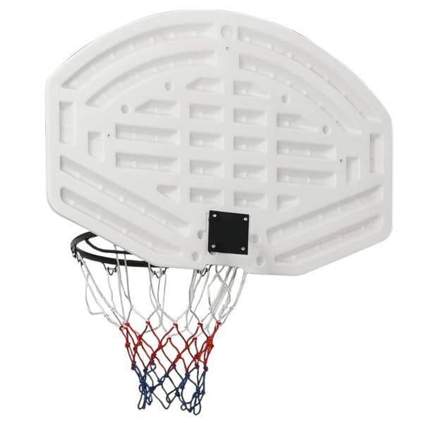 Basketballkorb Weiß 90x60x2 cm Polyethylen