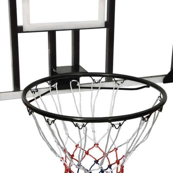 Basketballkorb Transparent 106x69x3 cm Polycarbonat