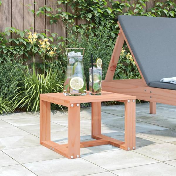 ARDEBO.de - Garten-Beistelltisch 40x38x28,5 cm Massivholz Douglasie