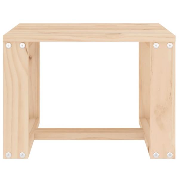 Garten-Beistelltisch 40x38x28,5 cm Massivholz Kiefer