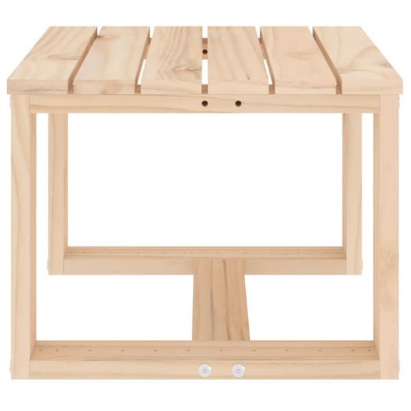 Garten-Beistelltisch 40x38x28,5 cm Massivholz Kiefer