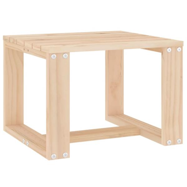 Garten-Beistelltisch 40x38x28,5 cm Massivholz Kiefer