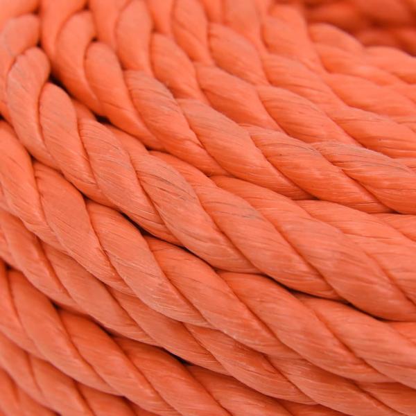 Arbeitsseil Orange 10 mm 50 m Polypropylen