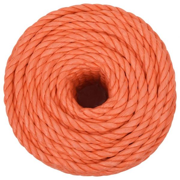 Arbeitsseil Orange 12 mm 25 m Polypropylen